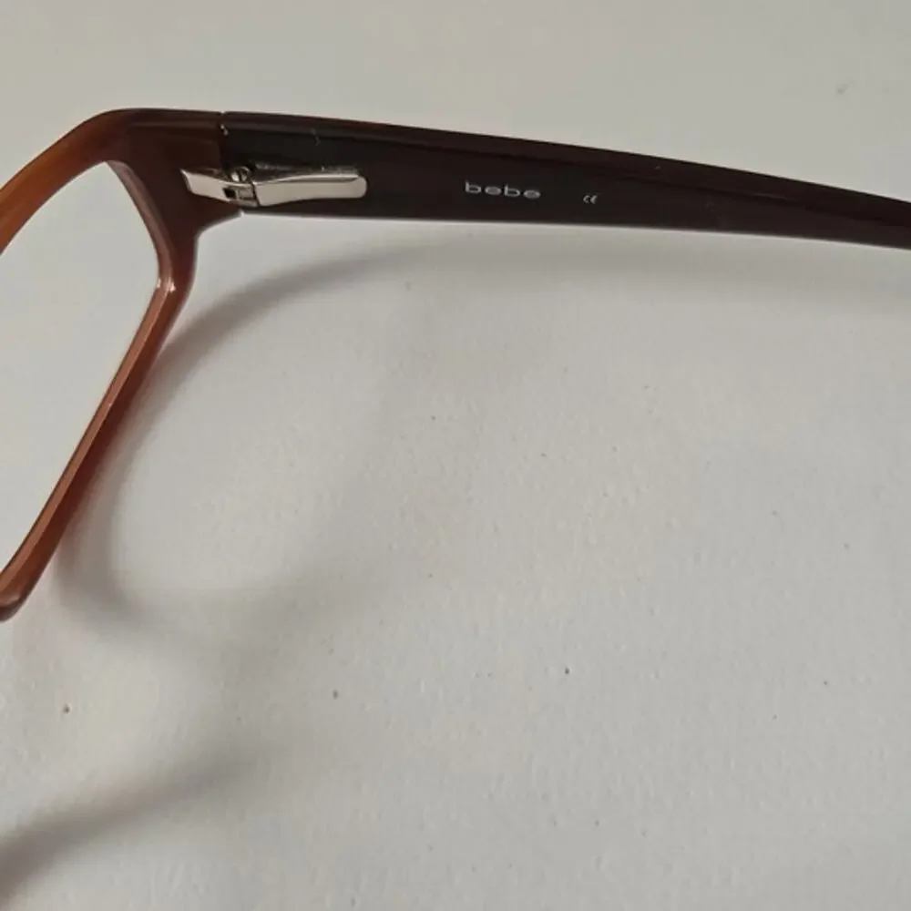 Bebe Affluent BB5057 Smoked Topaz Brown Eyeglasses‎ Frames Embellished